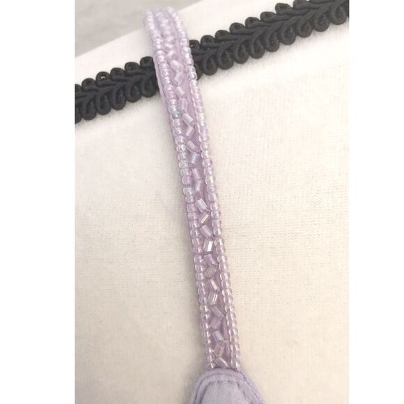 Eva Blue Lilac Ruffle Dress - Picture 4 of 5